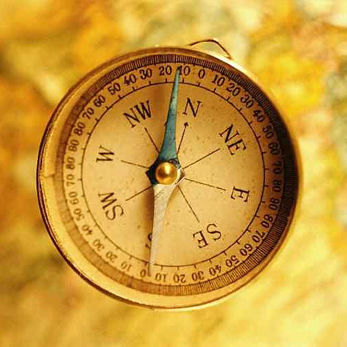 Kompass neu ausrichten